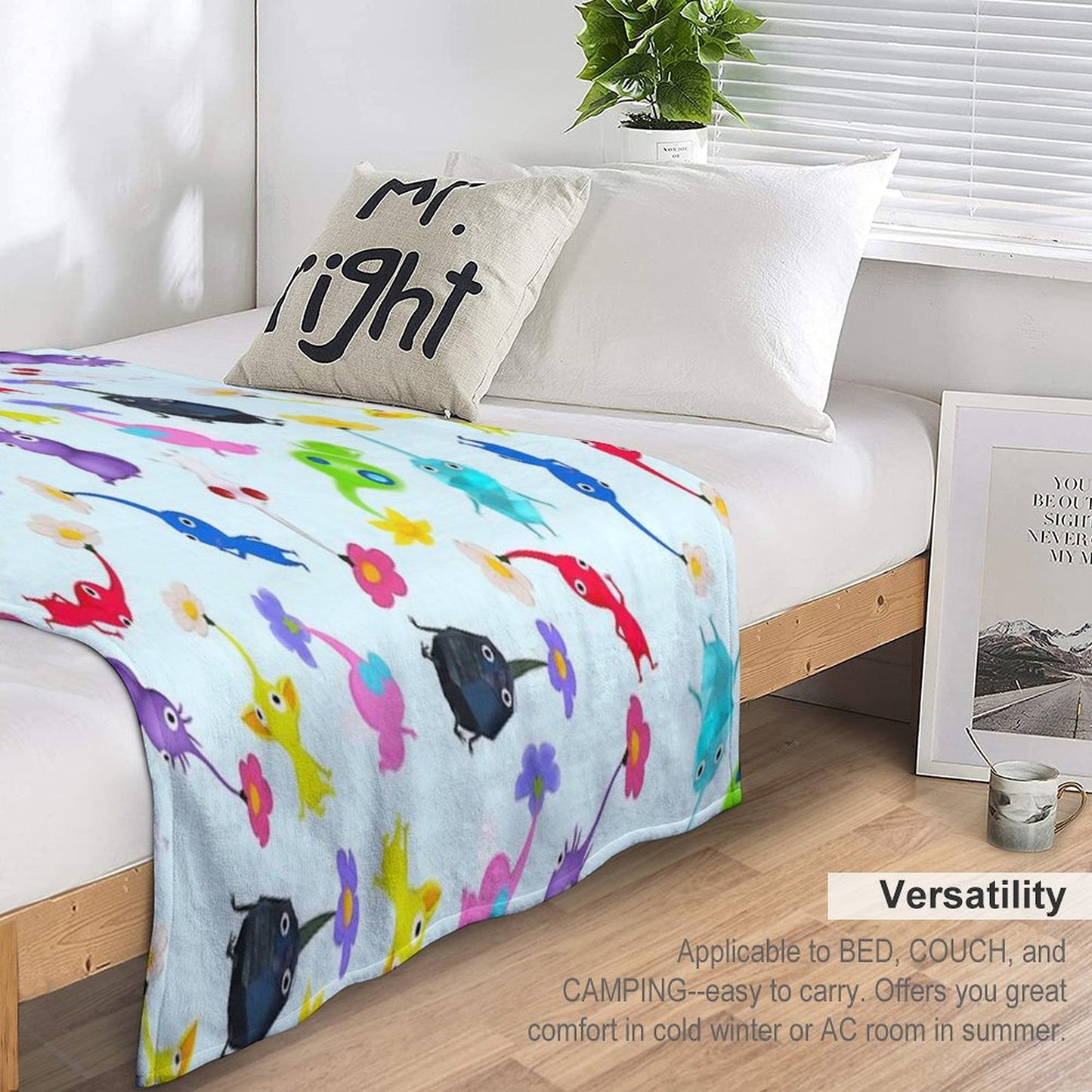 ALL Pikmin Throw Blanket
