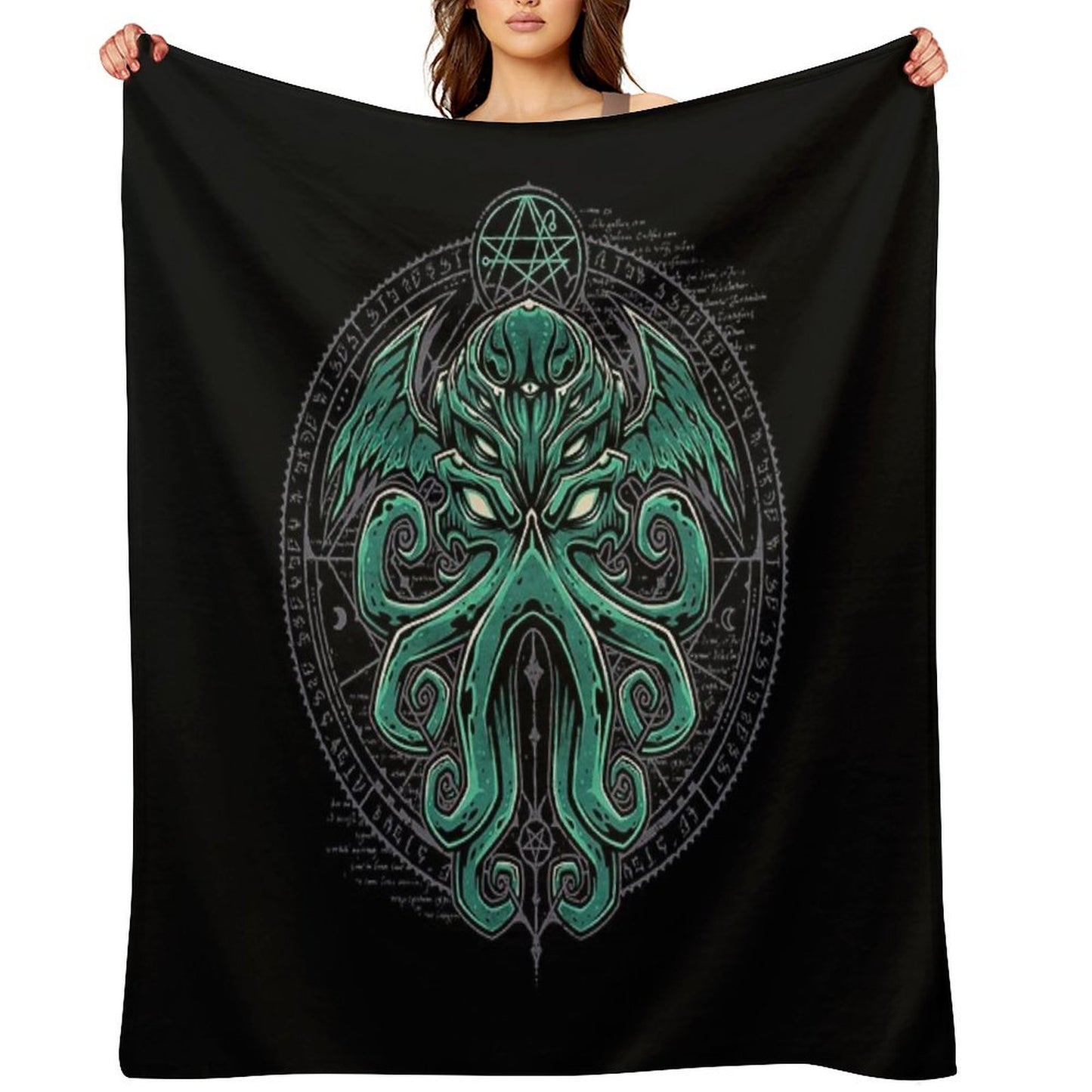 Great Cthulhu Throw Blanket