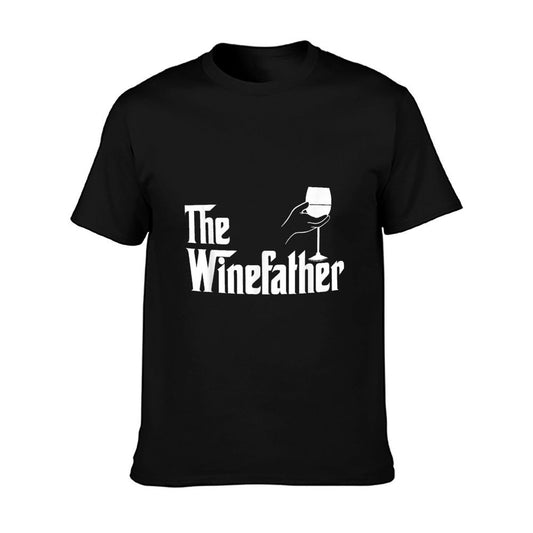Winefather Wine Dad Dad Red Wine White Wine Funny Gift T-Shirt