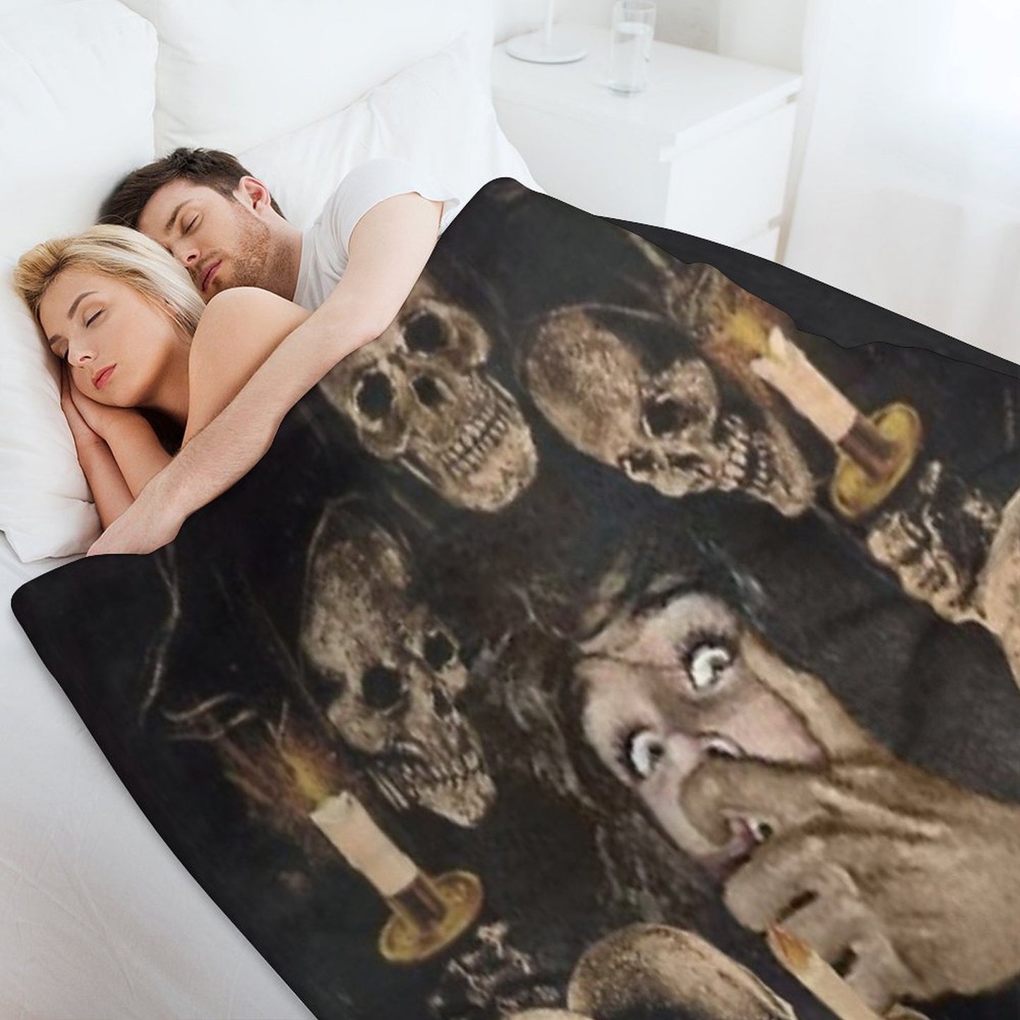 DARK VIGIL⠀ Throw Blanket