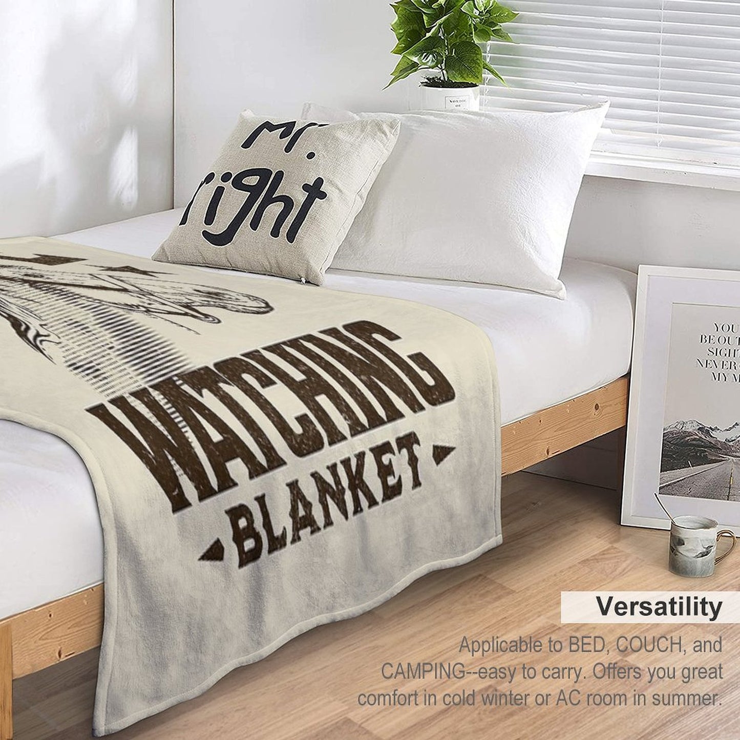 This Is My GUNSMOKE Watching Blanket Funny Retro TV Throw Blanket Throw Blanket