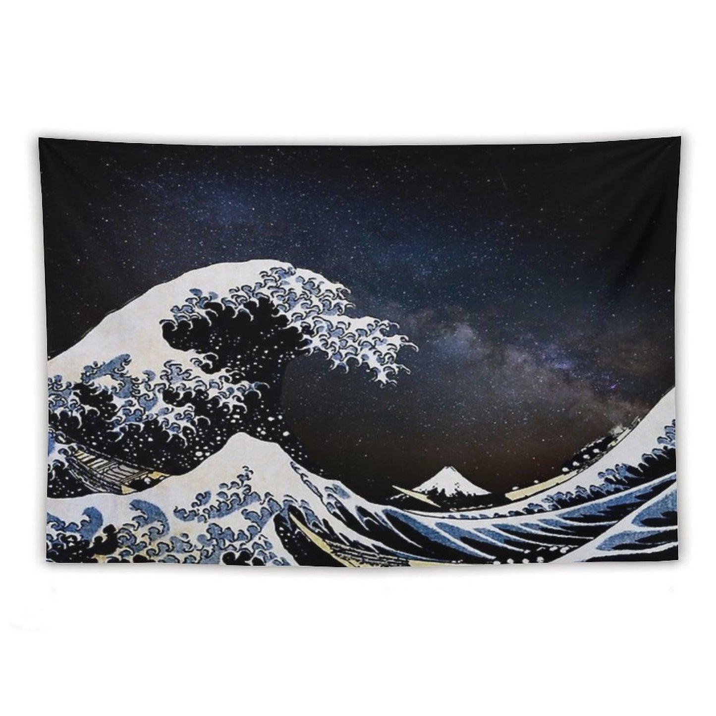 Kanagawa Wave in Space Tapestry