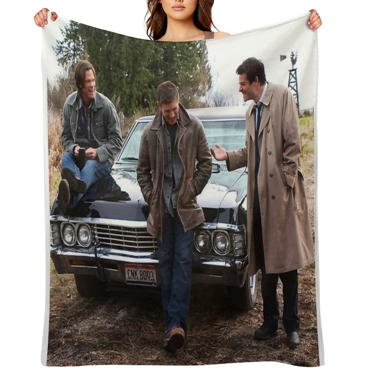 Team Free Will Throw Blanket