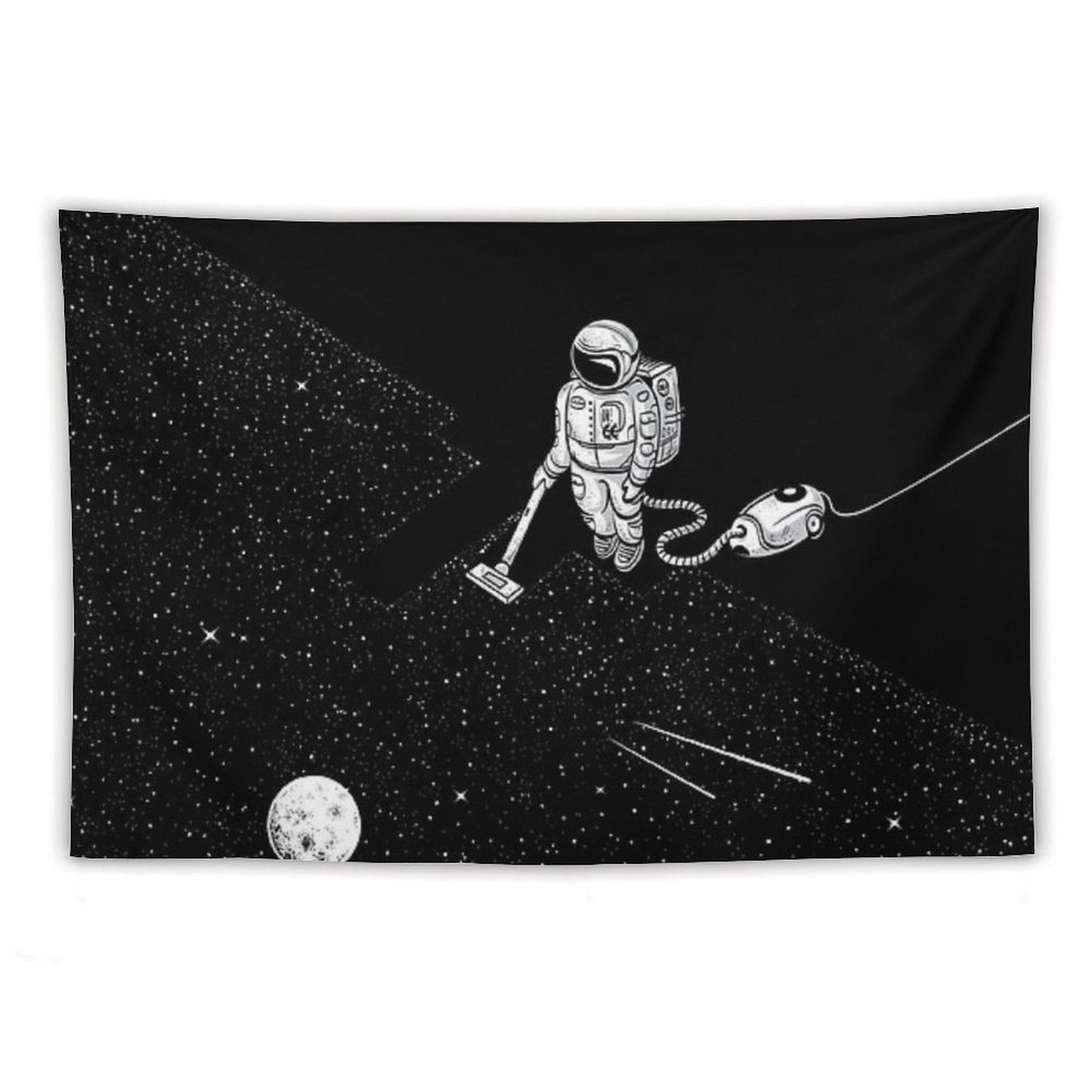 Space Cleaner Tapestry