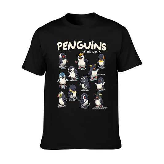 Penguin Penguins Animals of The World Penguin Lovers T-Shirt