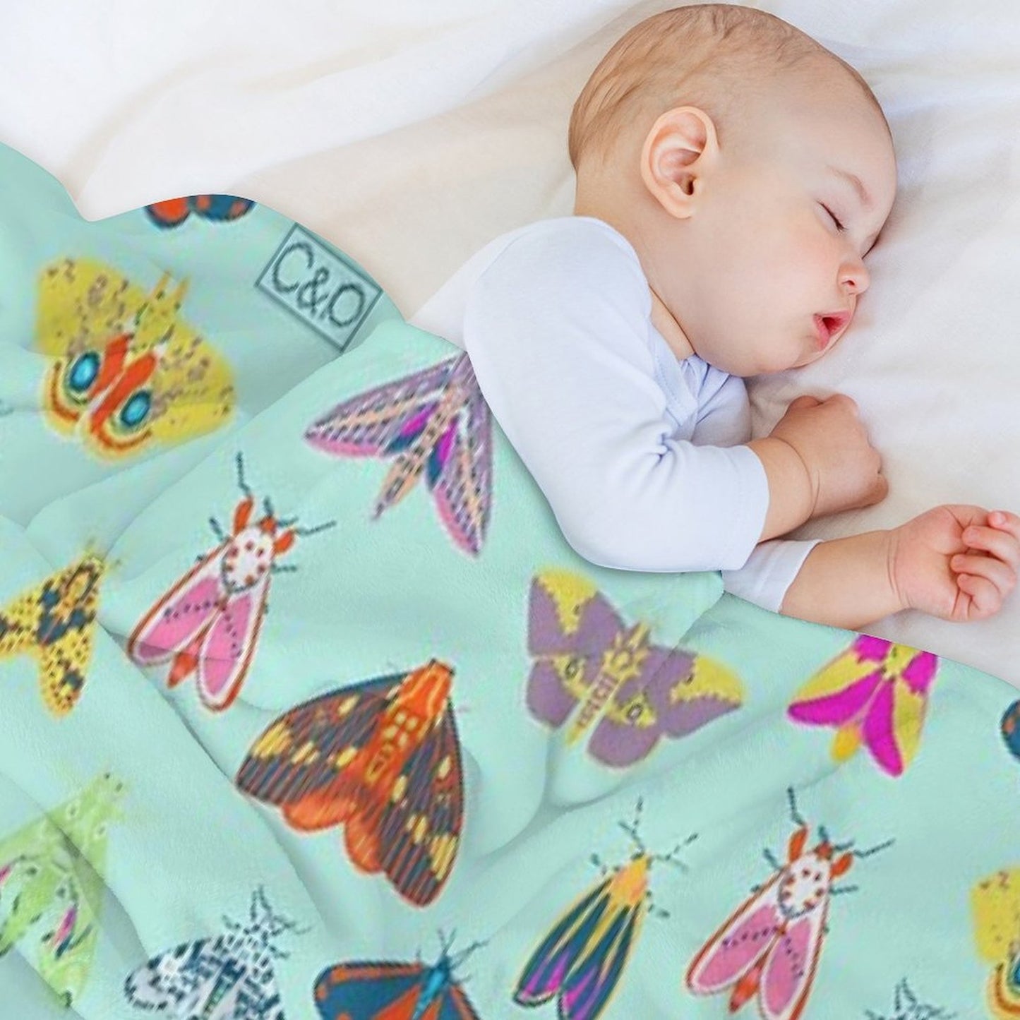 Lots of Lepidoptera Throw Blanket
