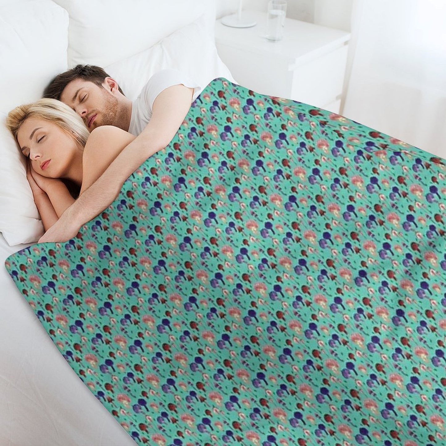 Fungus Schmungus Throw Blanket