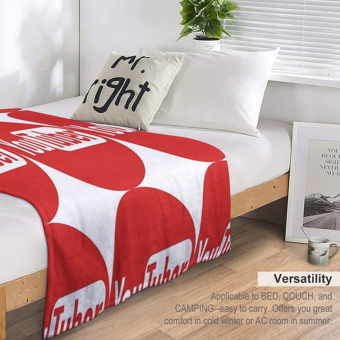 Youtuber Throw Blanket