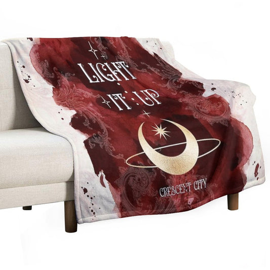 Light It Up - Crescent City Throw Blanket