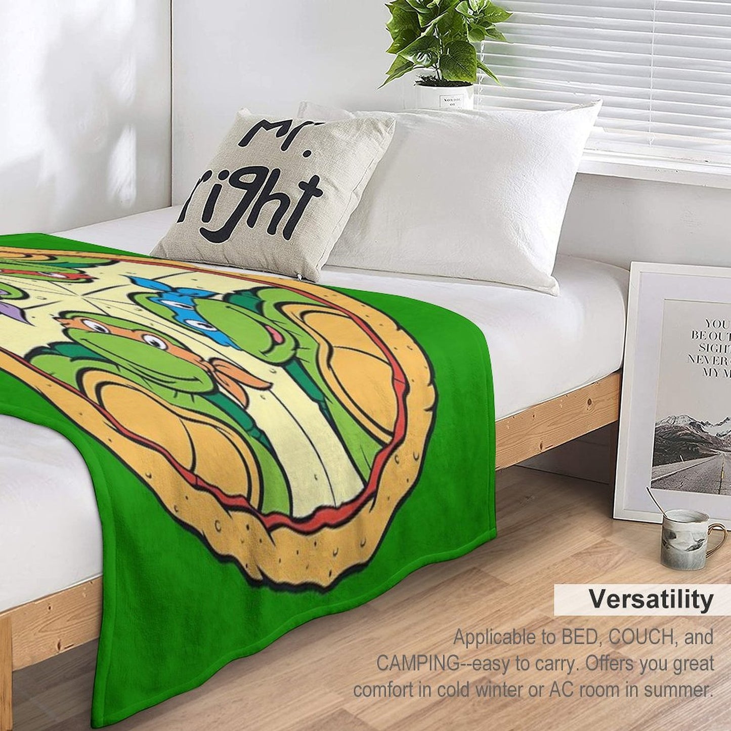 Pizza Time Throw Blanket