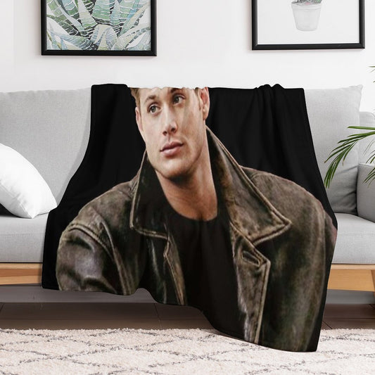 Dean Winchester Supernatural Throw Blanket