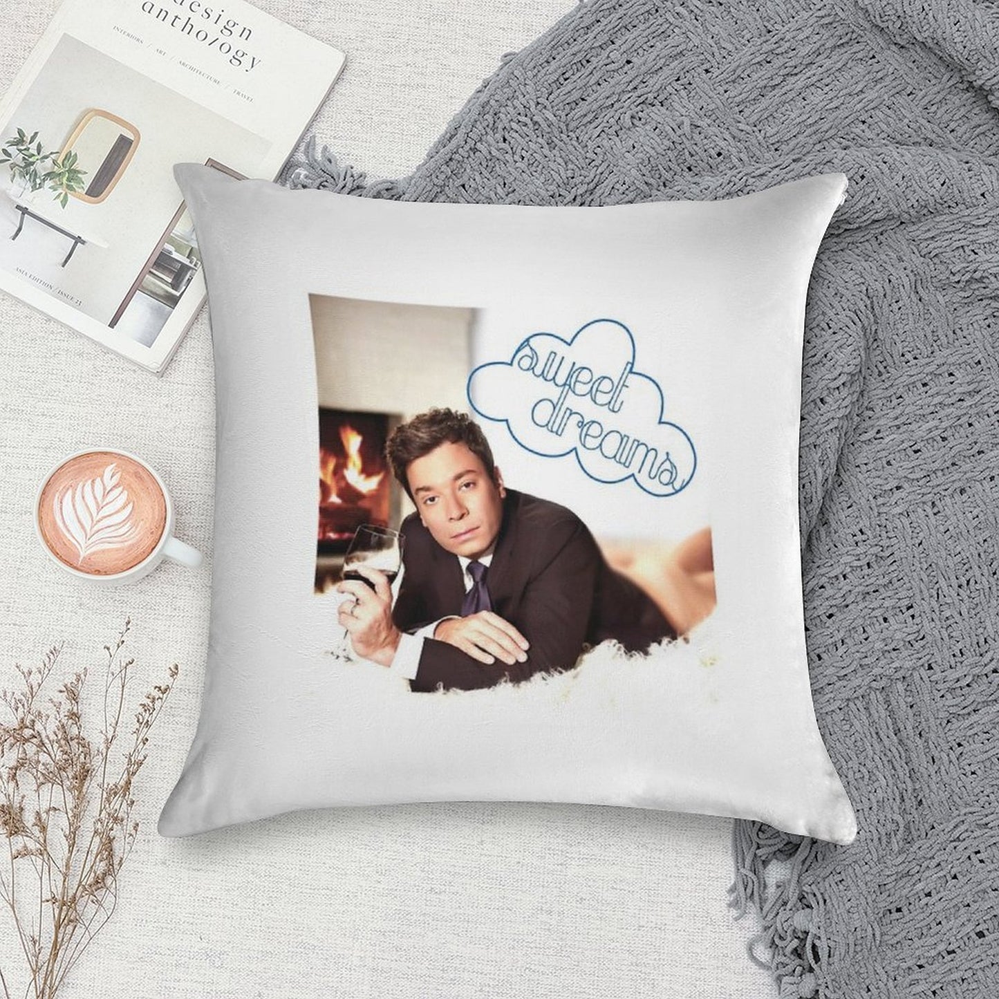 Sweet Dreams Soft Gift Ready Throw Pillow