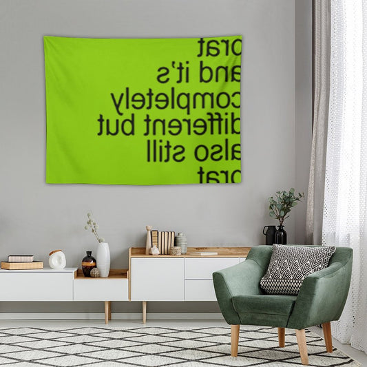 Brat And It’s Completely Different But Also Still Brat Tapestry