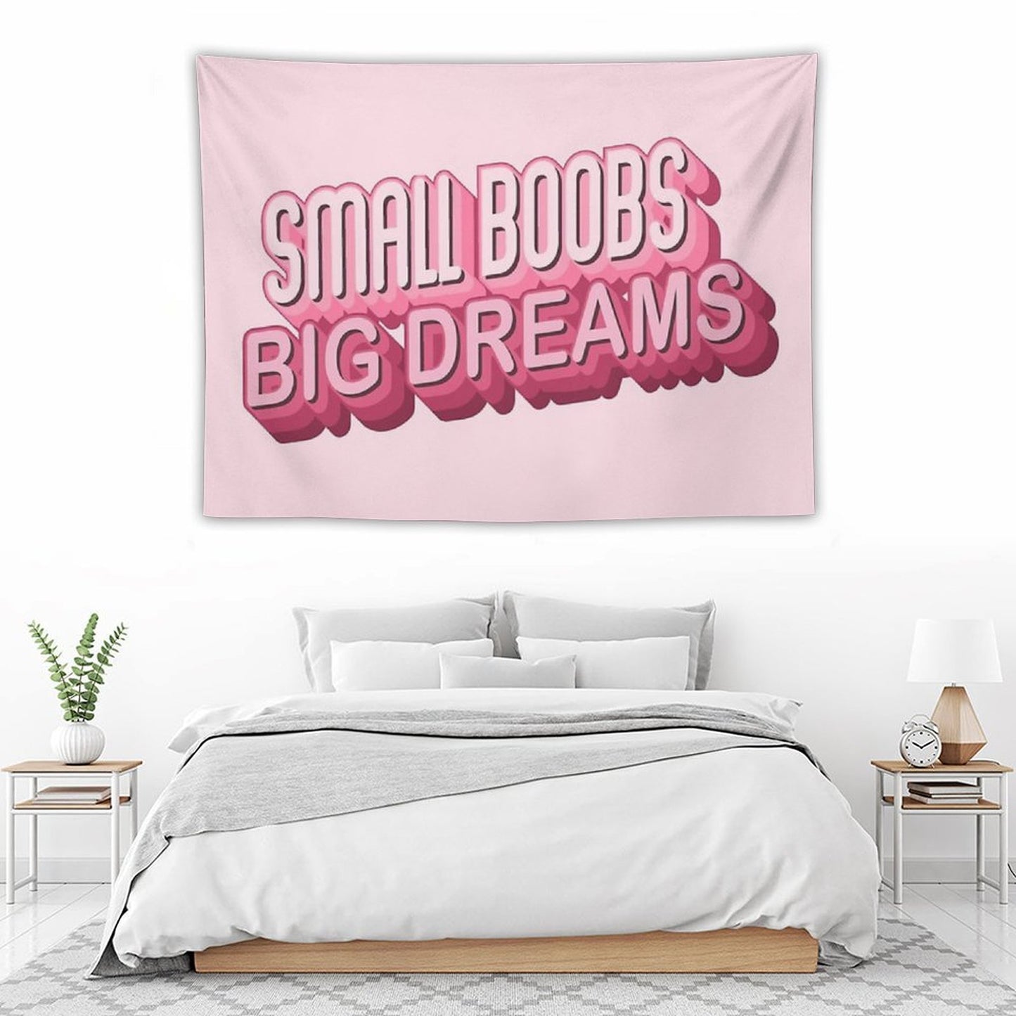 Small Boobs, Big Dreams Tapestry