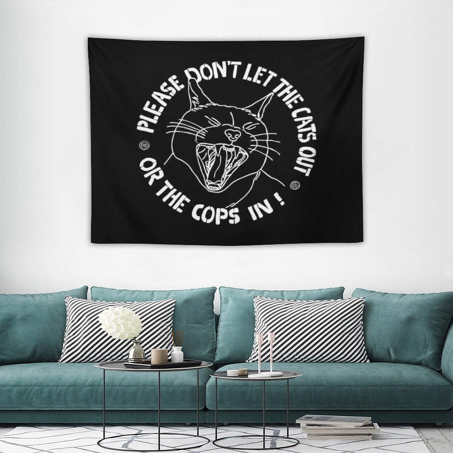 Don't Let The Cats Out Or The Cops in Tapestry