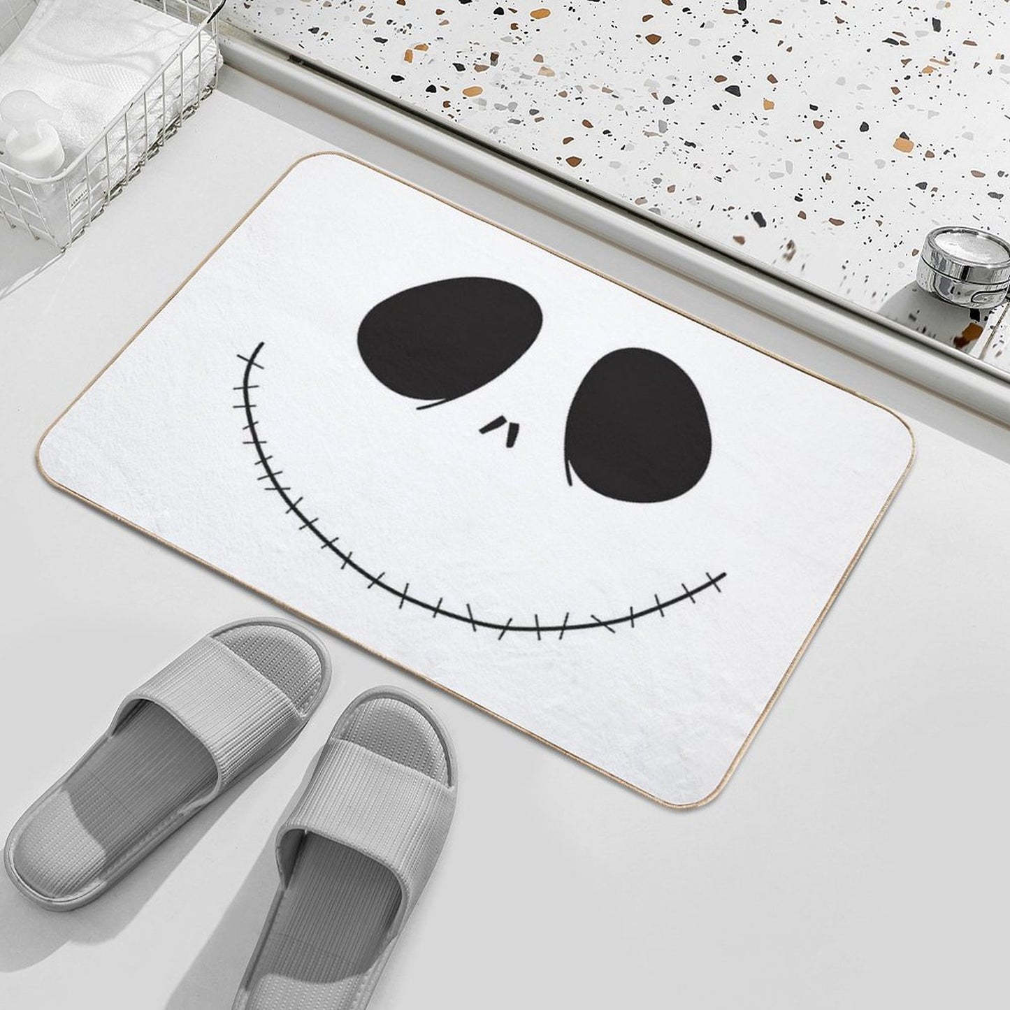 Jack Skellington Halloween Bath Mat
