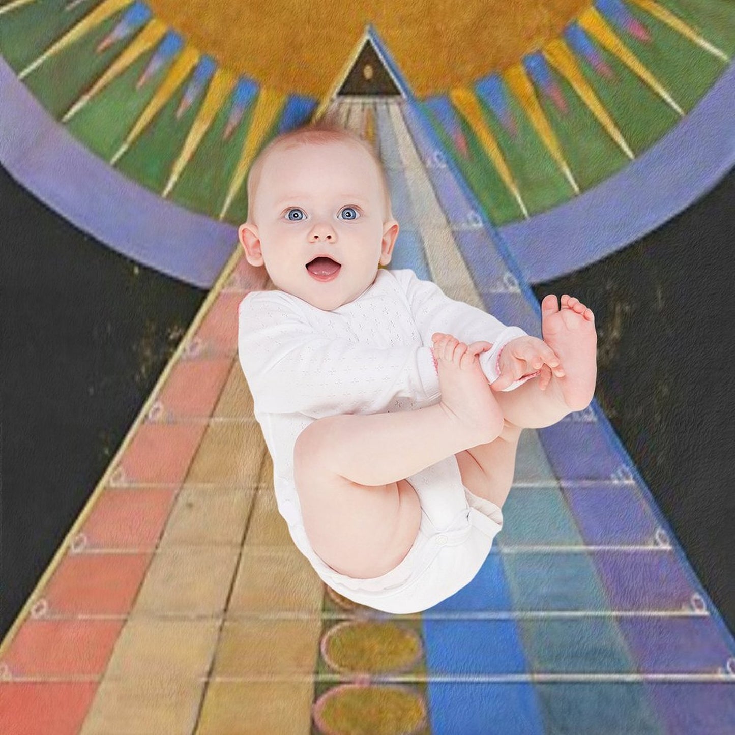 Hilma Af Klint - Altarpiece Throw Blanket