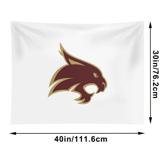 Texas State Bobcat Tapestry