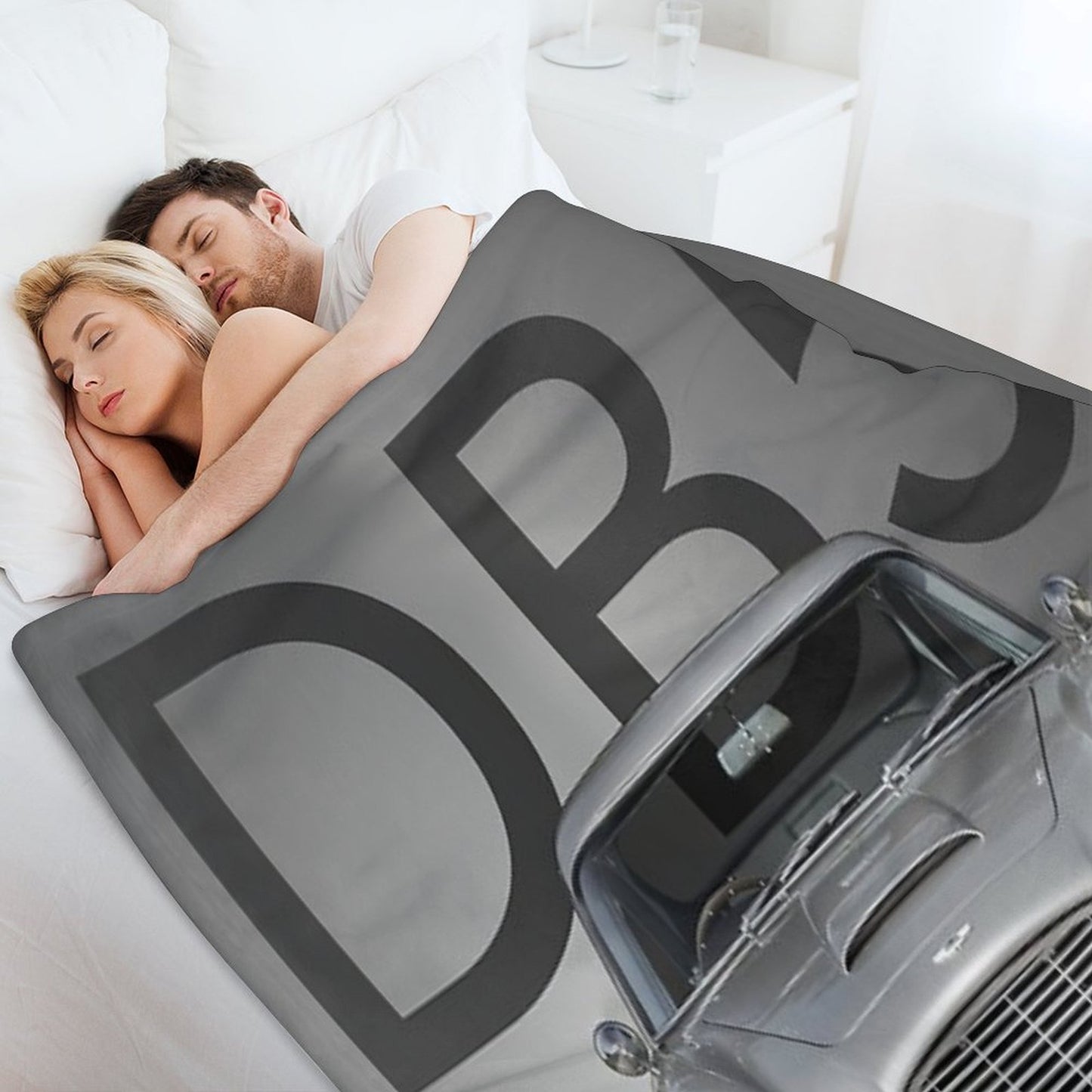 Aston Martin DB5 Throw Blanket