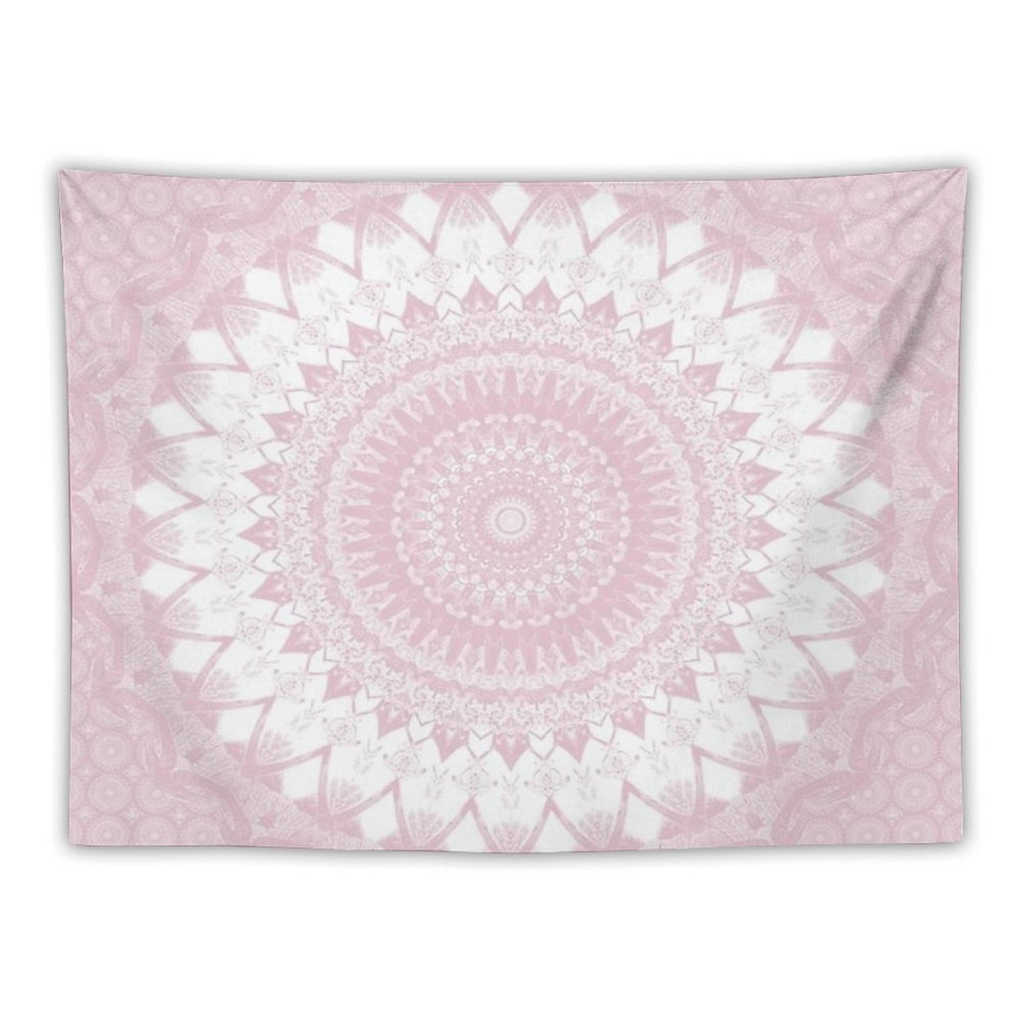 Boho Pink Mandala Tapestry