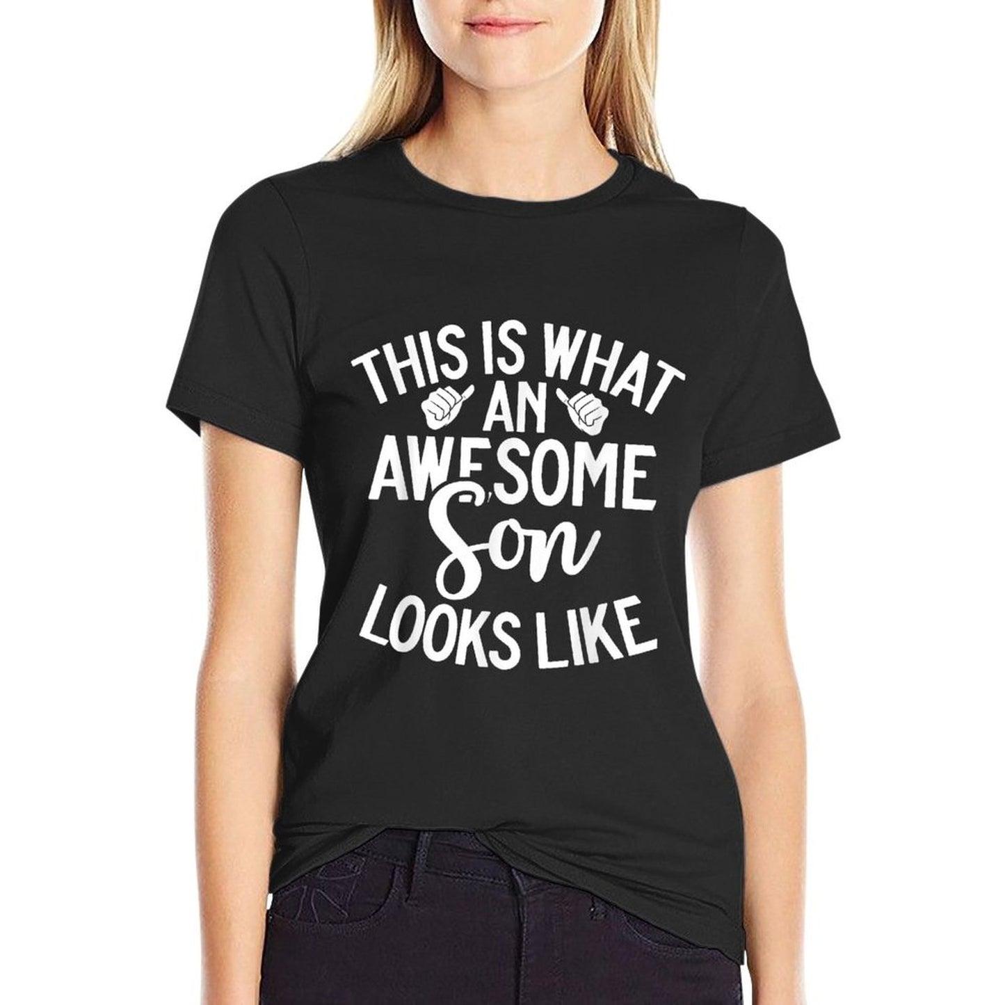 This Is What An Awesome Son Looks Like Son T-Shirt