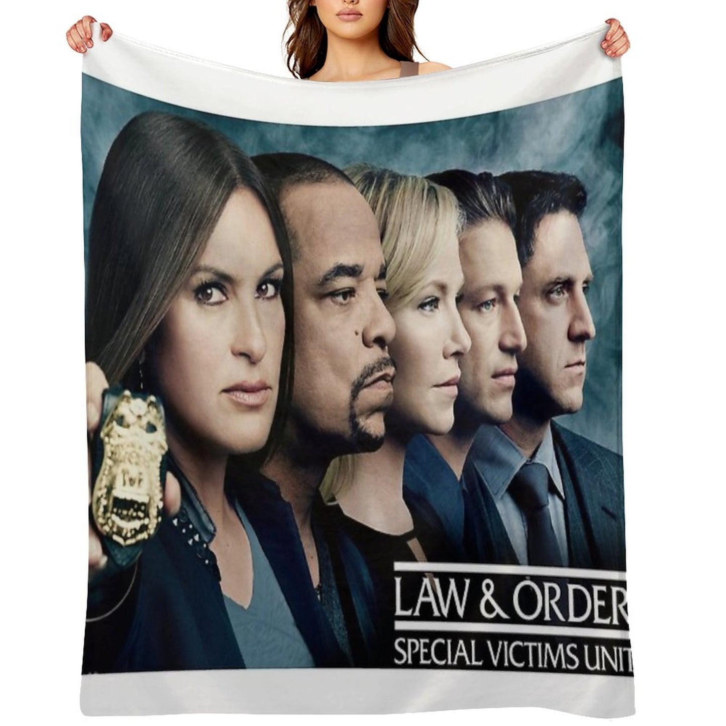 Law & Order SVU Team Throw Blanket