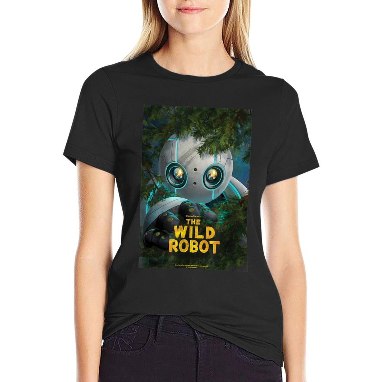 DreamWorks The Wild Robot Poster T-Shirt