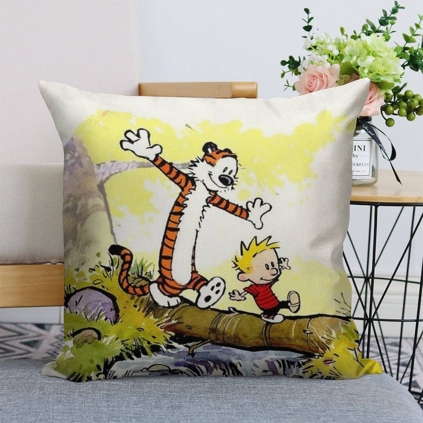 M9Z7ZJ4B1EX4N Linen Throw Pillow Cover