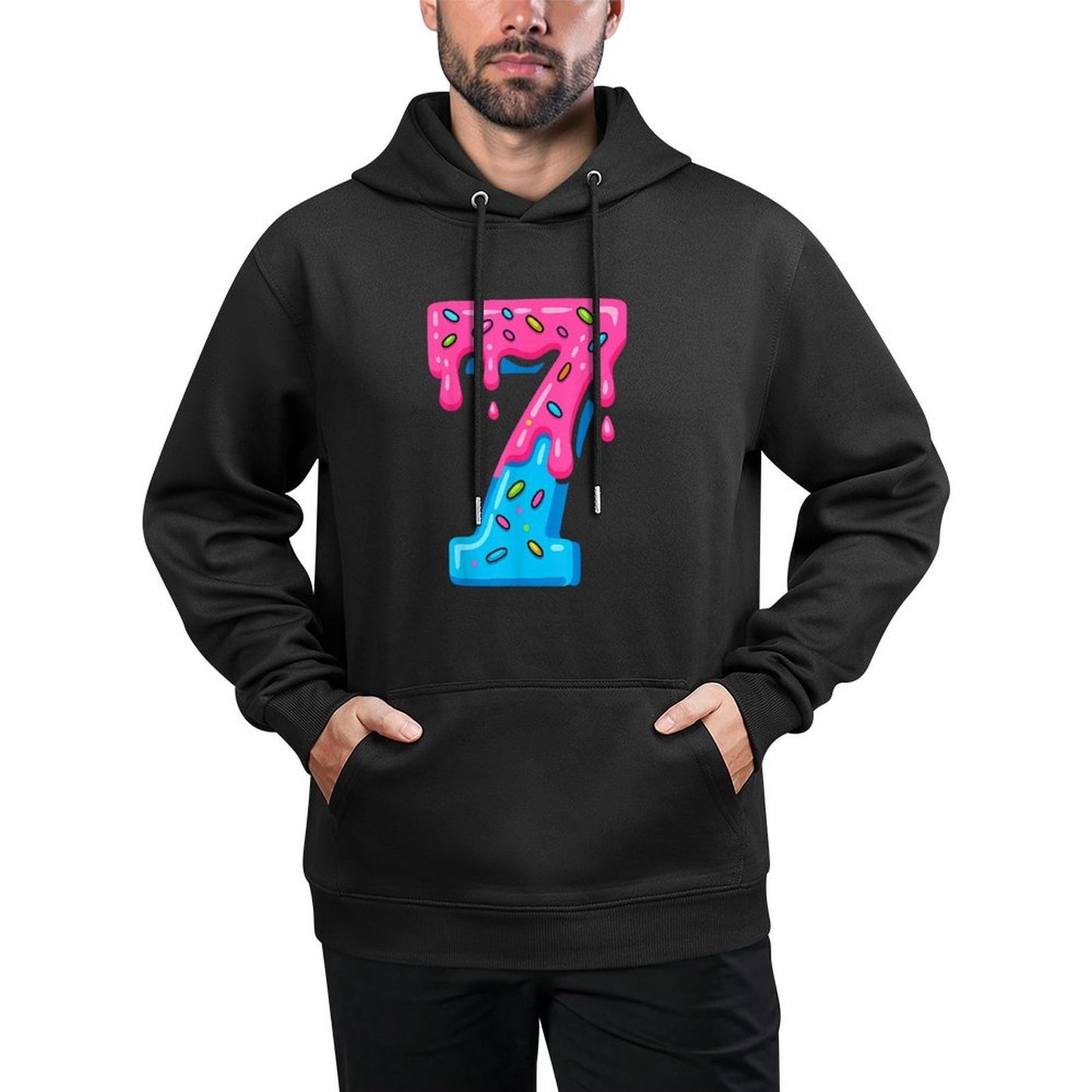 6 7 Couple Halloween Costume Ice Cream Drip Gen Alpha Slang Moisture-Wicking Hoodie