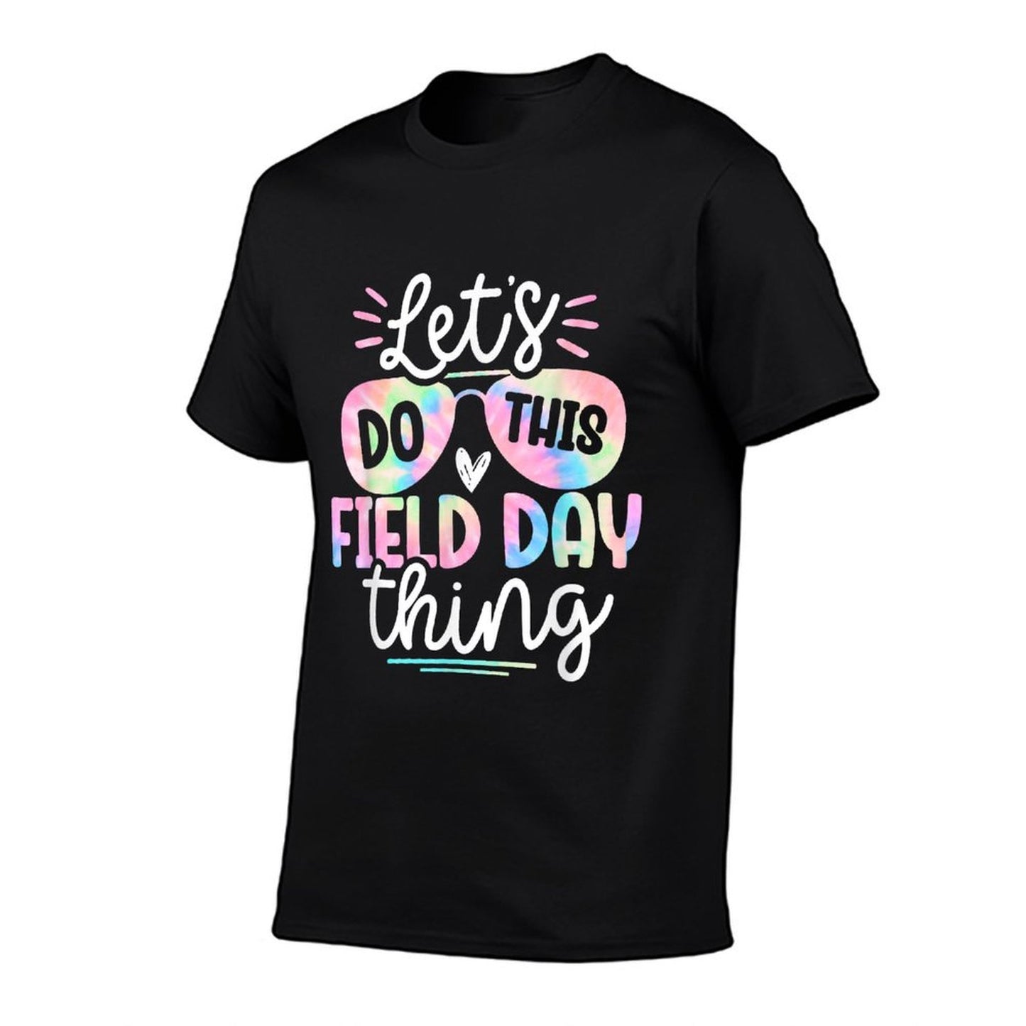 School Field Day Tie Dye Field Day Teachers Kids Cotton T-Shirt