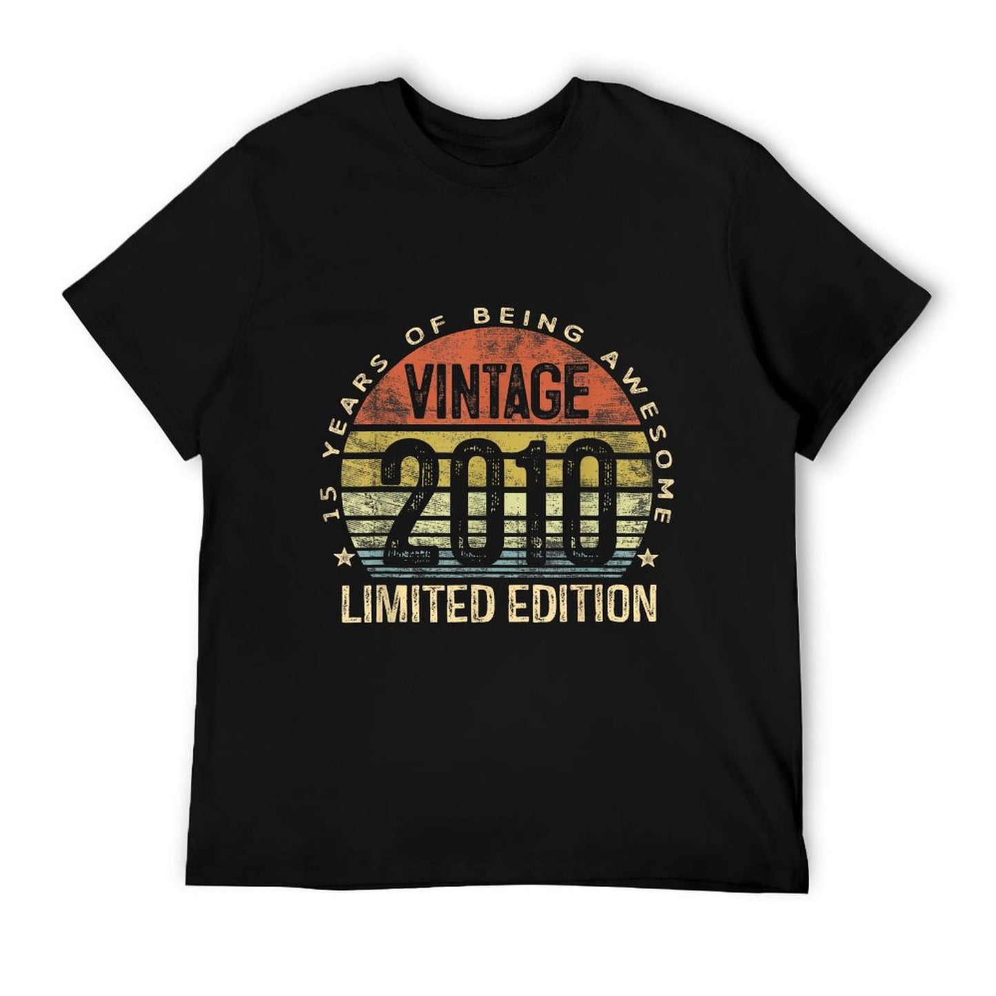 Vintage 2010 Limited Edition 15-Year-Old Gifts 15th Birthday T-Shirt