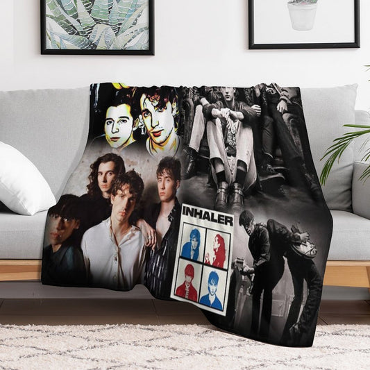 Inhaler Band Dublin Throw Blanket