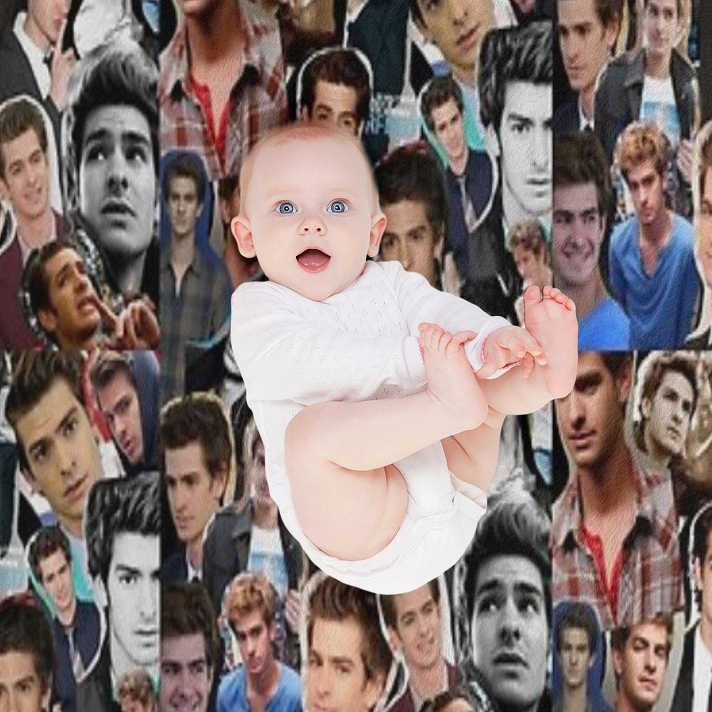 Andrew Garfield Fan Art Throw Blanket