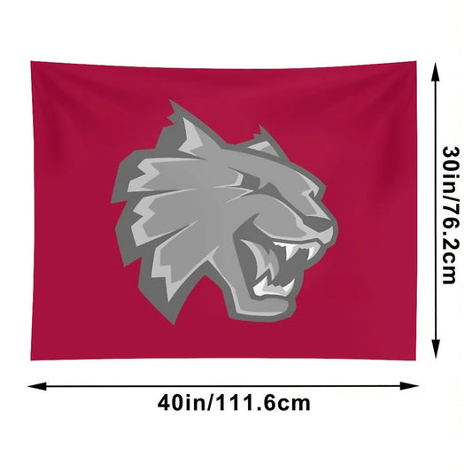 Best Gray Wildcats Tapestry