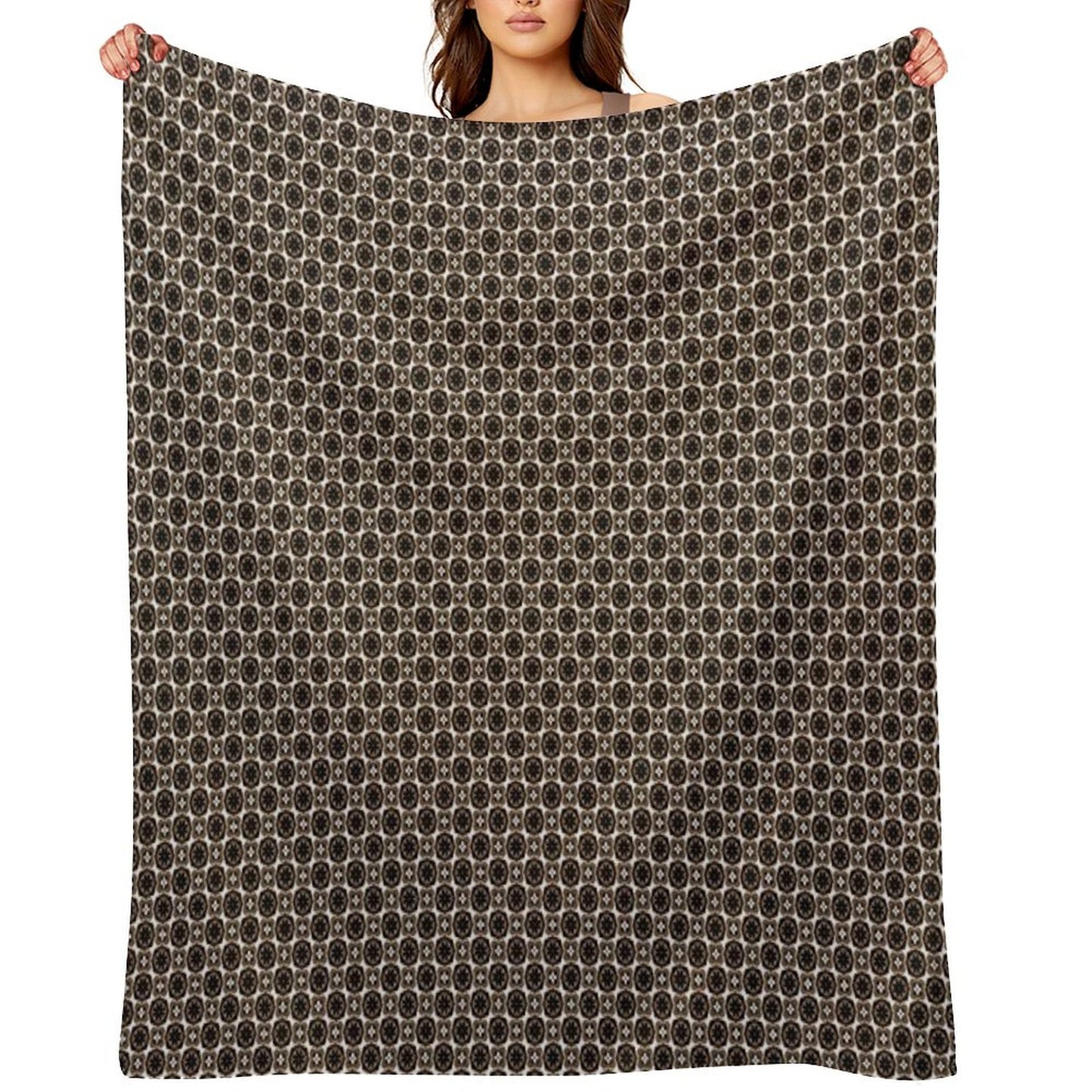 Timeless Royal Medallions Throw Blanket