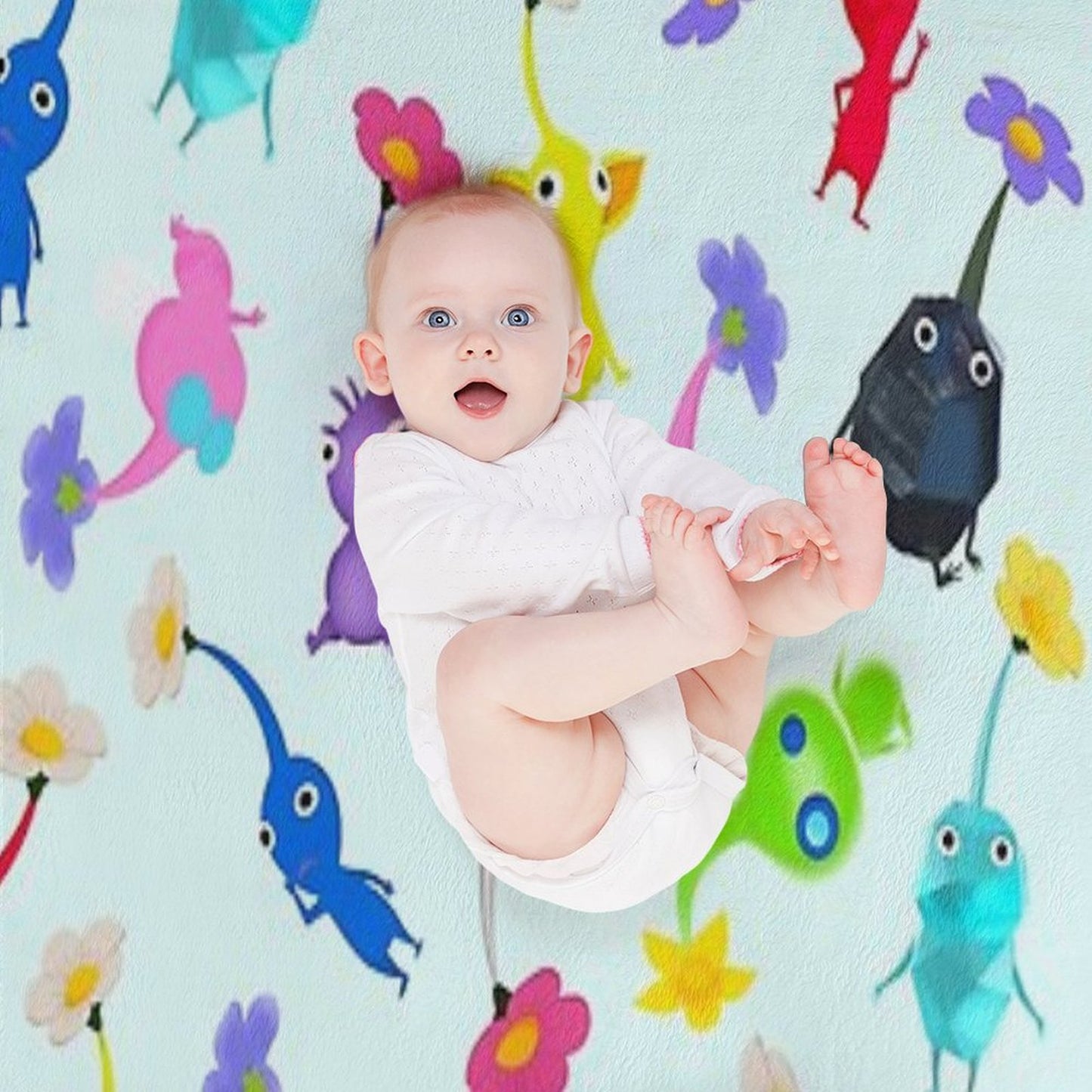 ALL Pikmin Throw Blanket