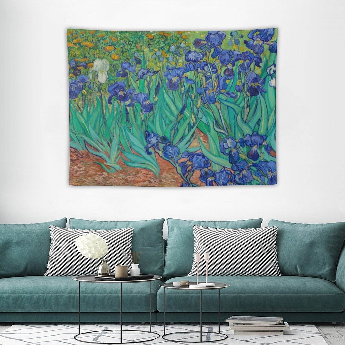 Van Gogh’s Irises Tapestry