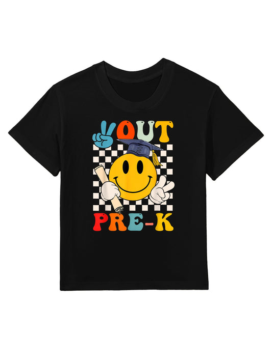 Peace Out Pre-K Student Graduation Pre-K Last Day Of School Kids T-Shirt