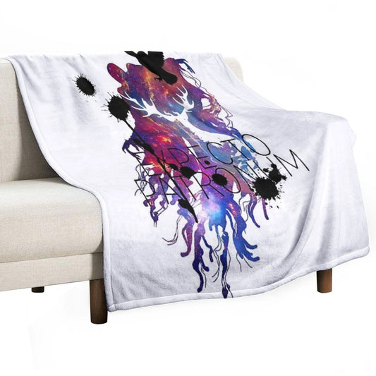 EXPECTO PATRONUM HEDWIG GALAXY 2 Throw Blanket