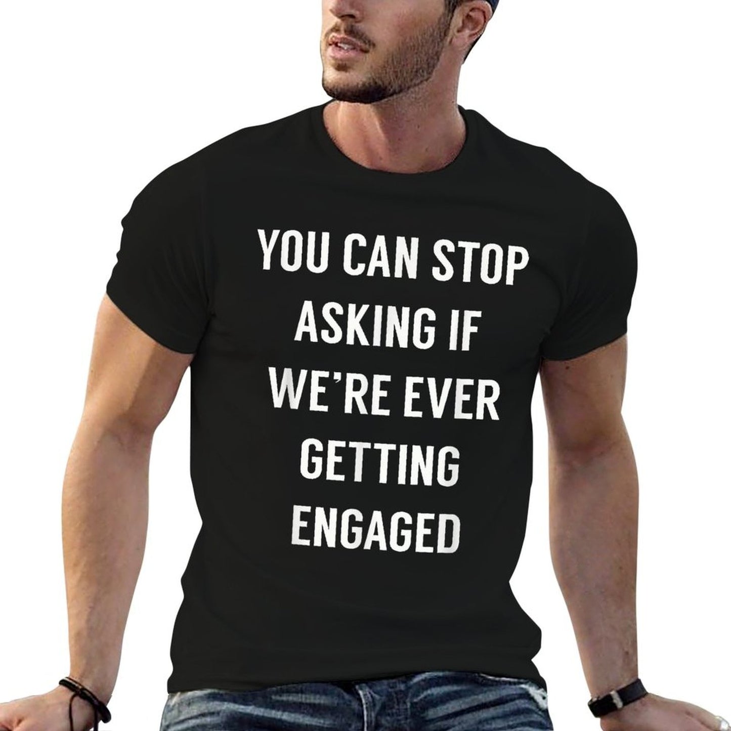 Funny Engagement Announcement Shirt for Newly Engaged T-Shirt