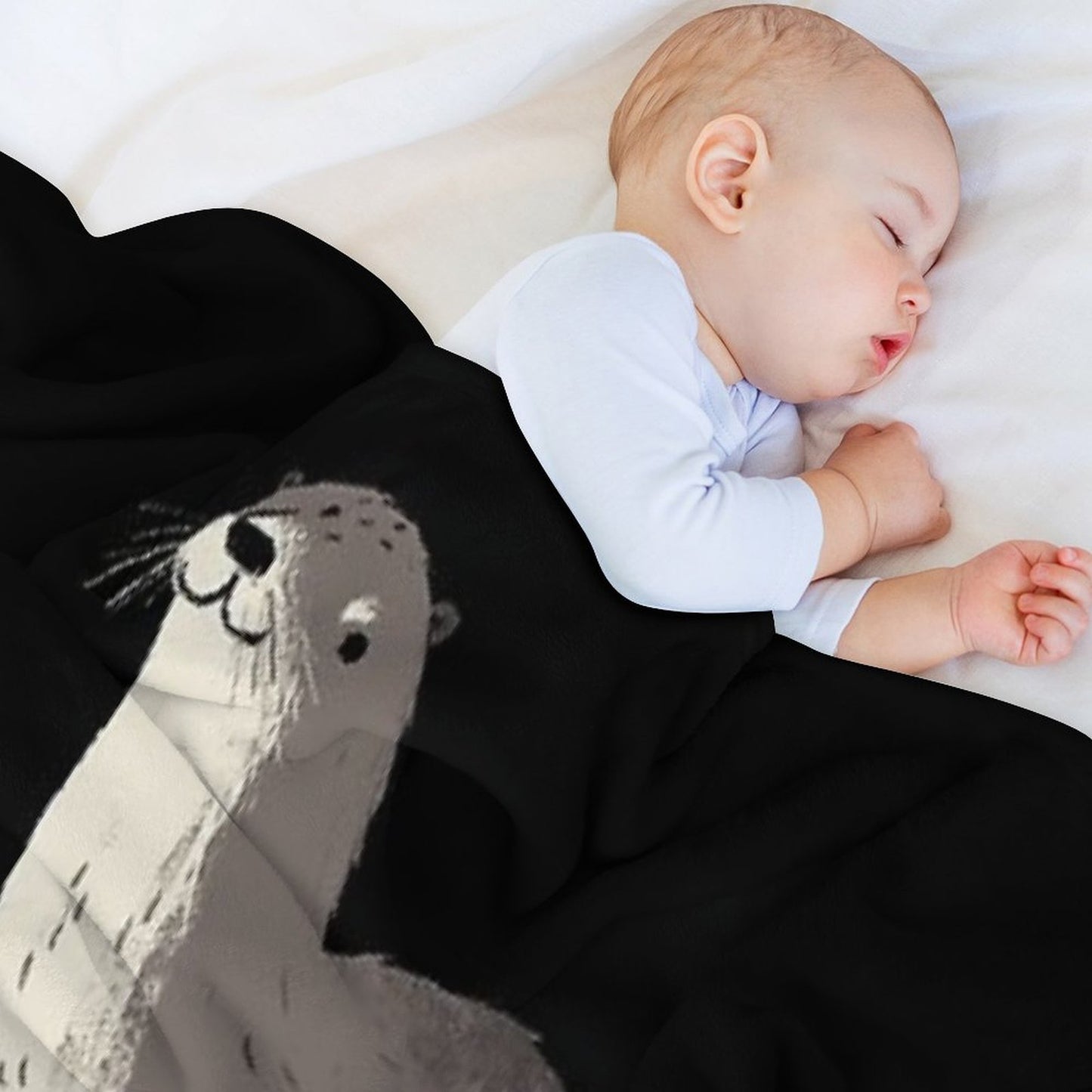 Significant Otter Throw Blanket