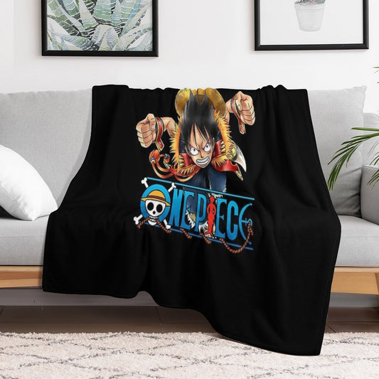 One Piece Logo Throw Blanket
