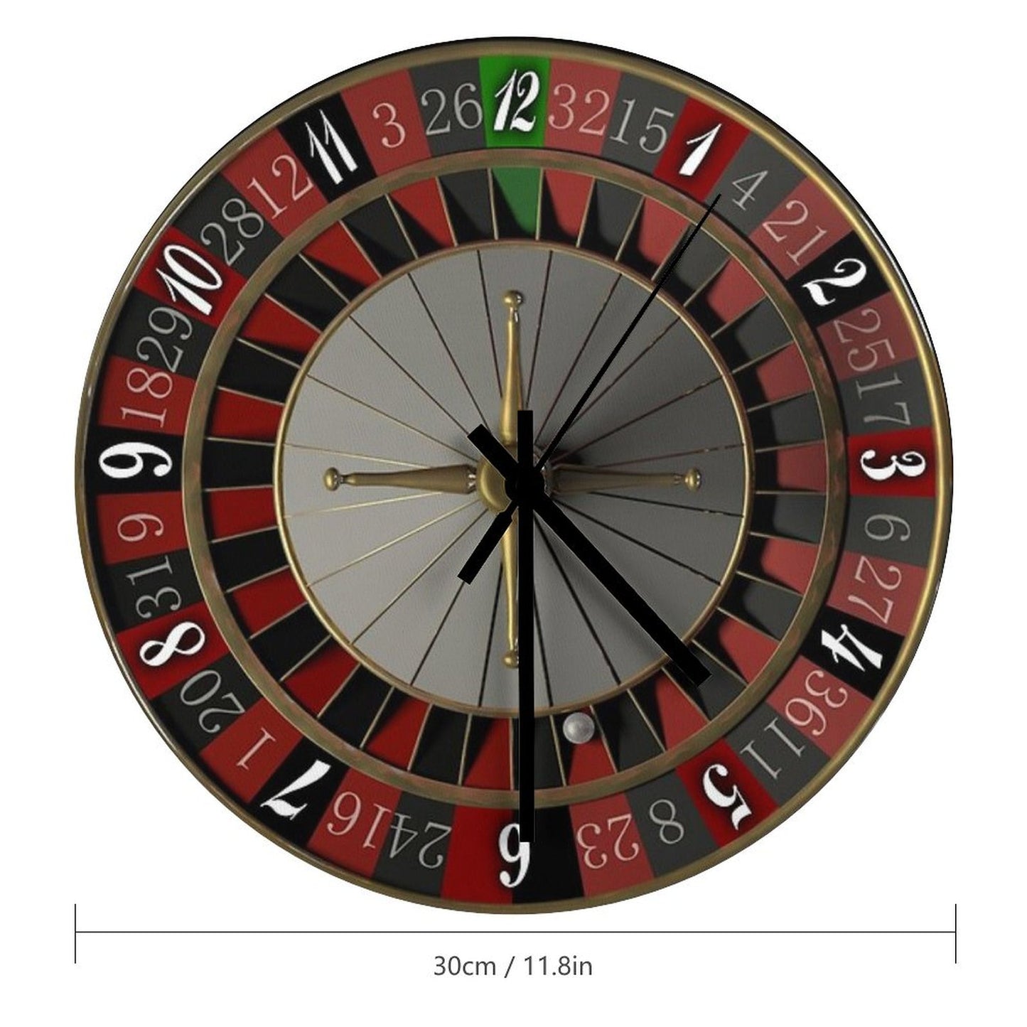Roulette Wall Clock