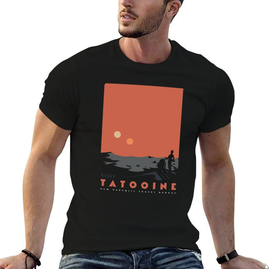 Visit Tatooine Slim-fit Cut T-Shirt