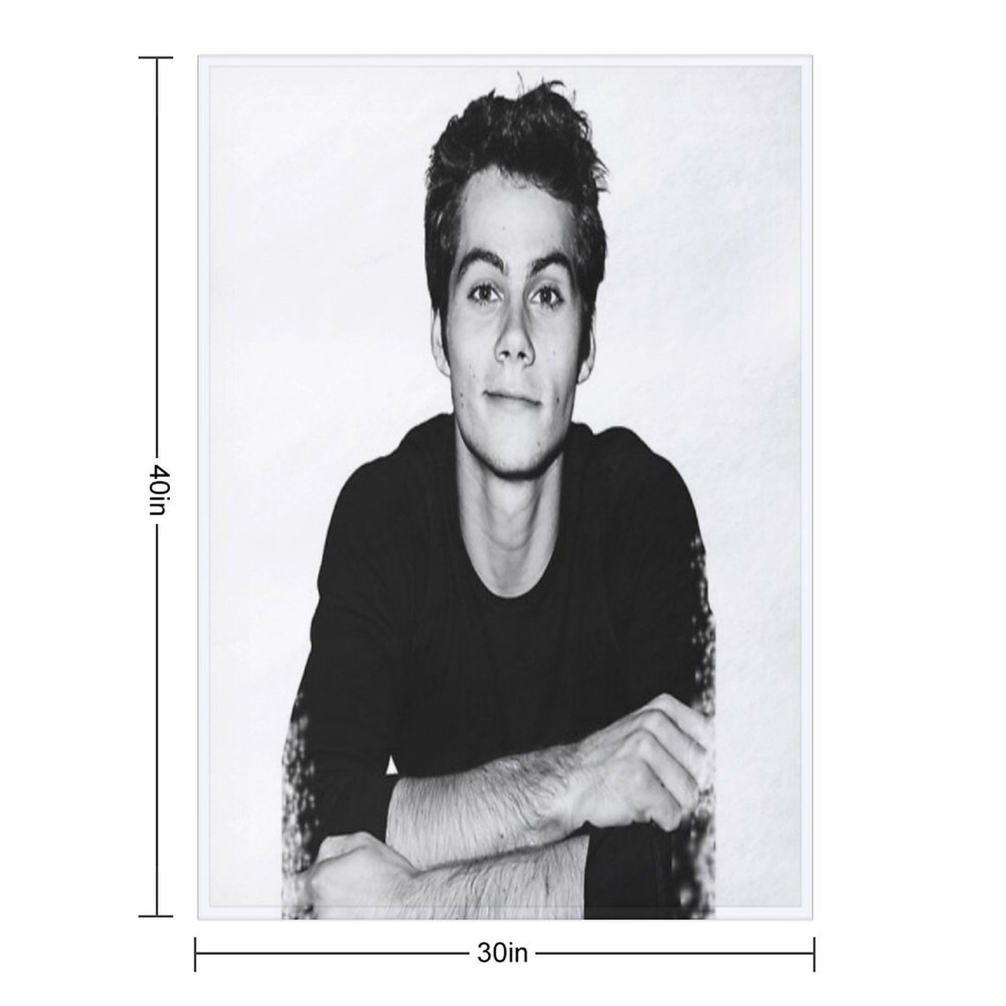 Dylan O'Brien Throw Blanket