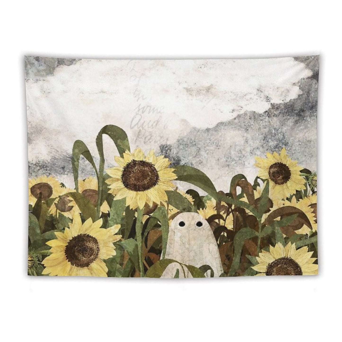 There's A Ghost in The Sunflower Field Again... Tapestry