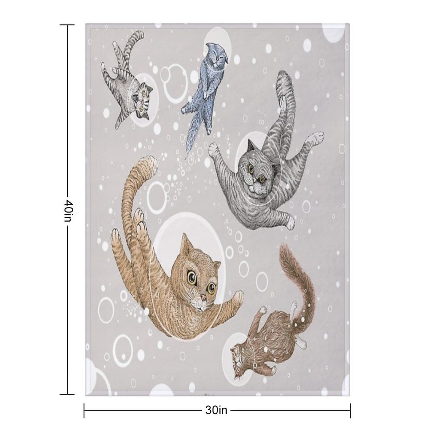 Cat Throw Blanket