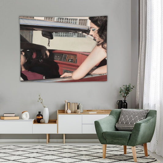 Lonely People With Power Tapestry