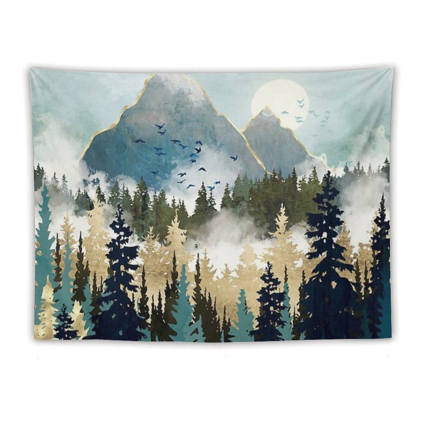 Misty Pines Tapestry