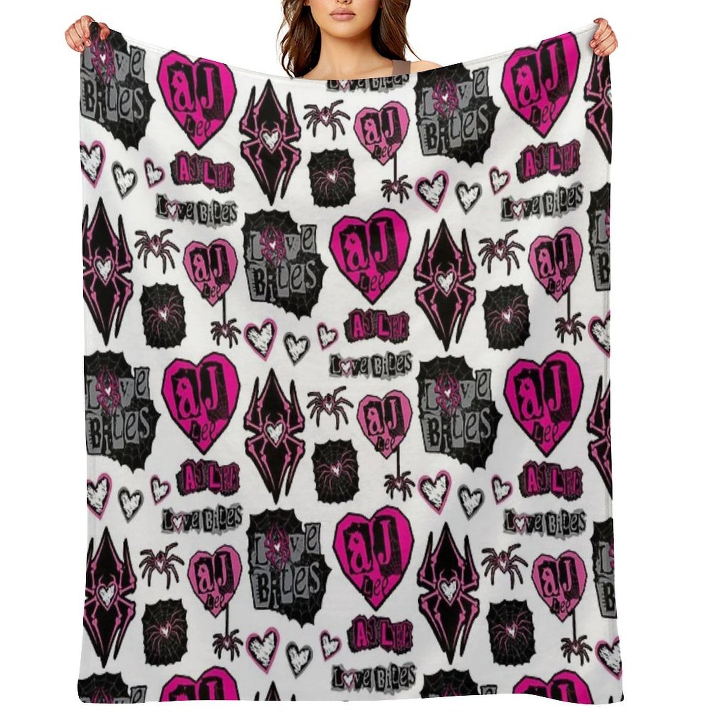 Love Bites Throw Blanket